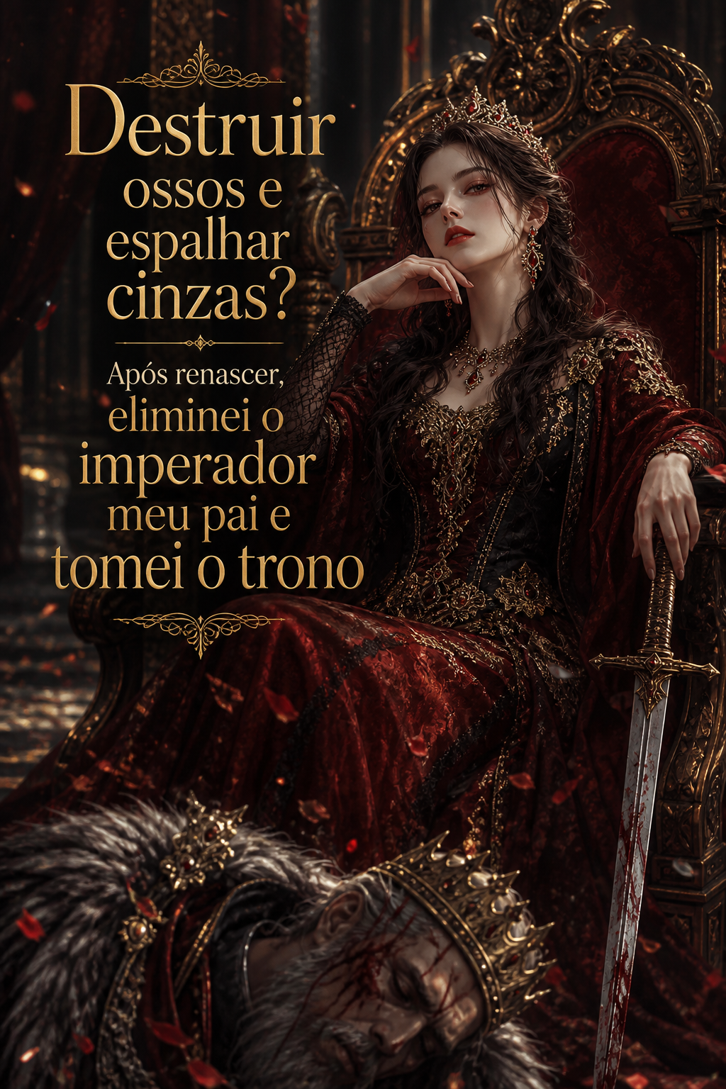 Destruir ossos e espalhar cinzas? Após renascer, eliminei o imperador meu pai e tomei o trono